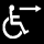 Alternative wheelchair access on site