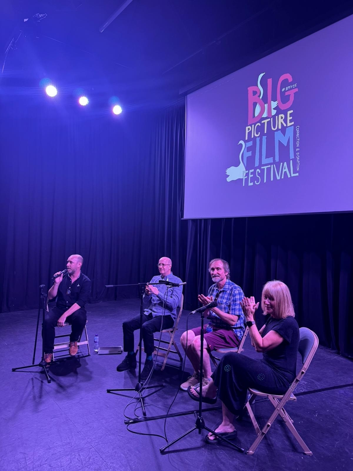 Brown Paper BAFTAS Q&A Brian Harley Geoff Thompson Michael B Clifford And Natasha Carlish2