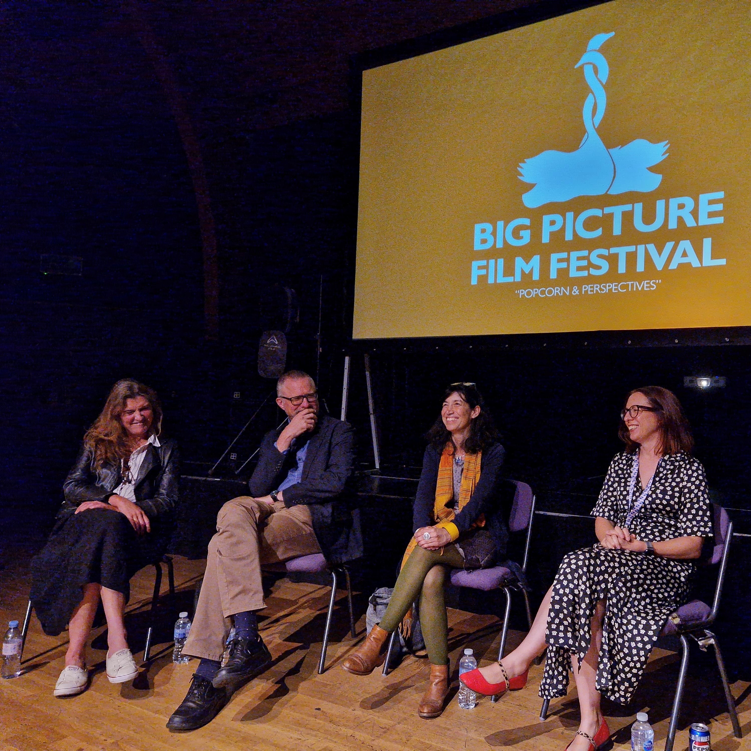BPFF26 The Librarians Panel Discussion Left To Right Prof Charlotte Scott, Prof Ewan Fernie, Manuela Perteghella MP And Emma Ritson (2)