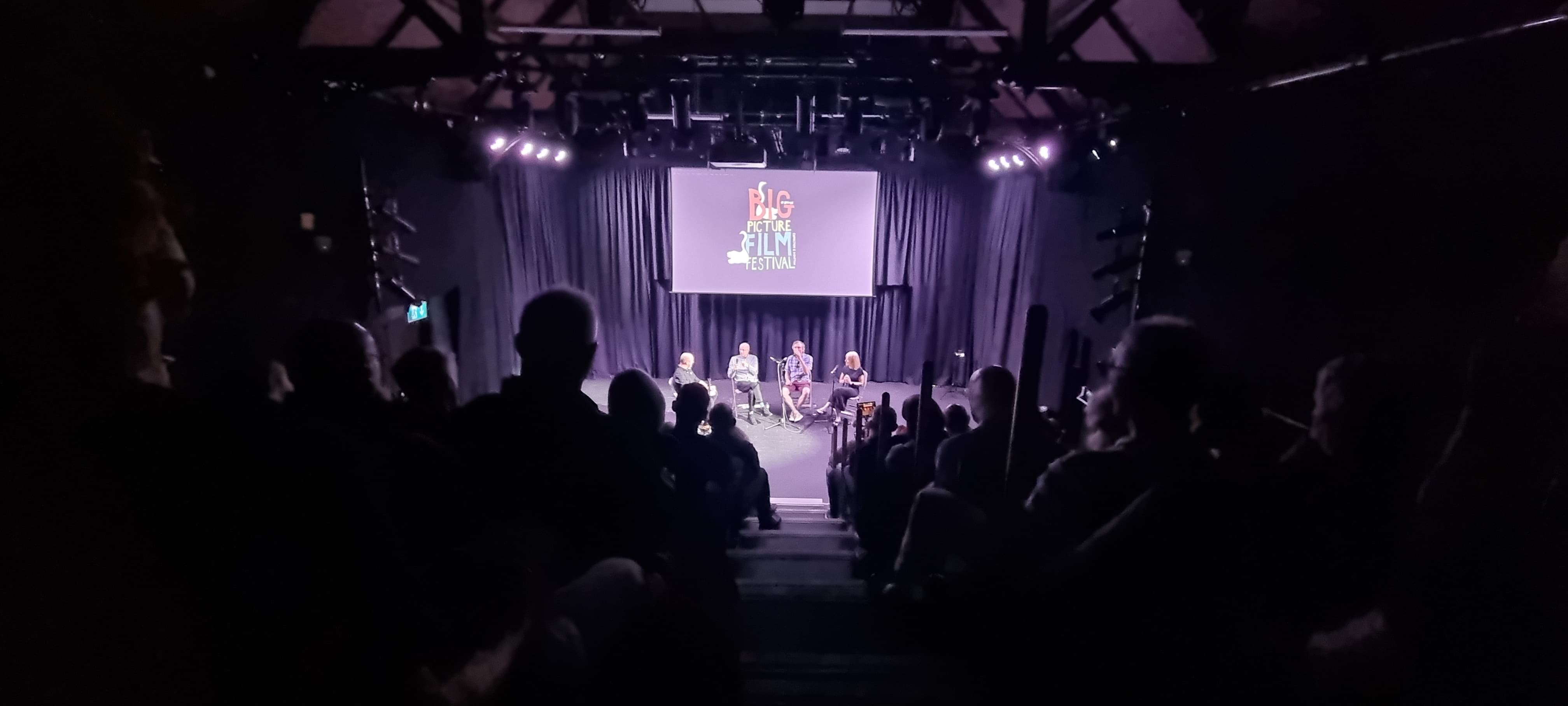 Brown Paper BAFTAS Q&A Brian Harley Geoff Thompson Michael B Clifford And Natasha Carlish6