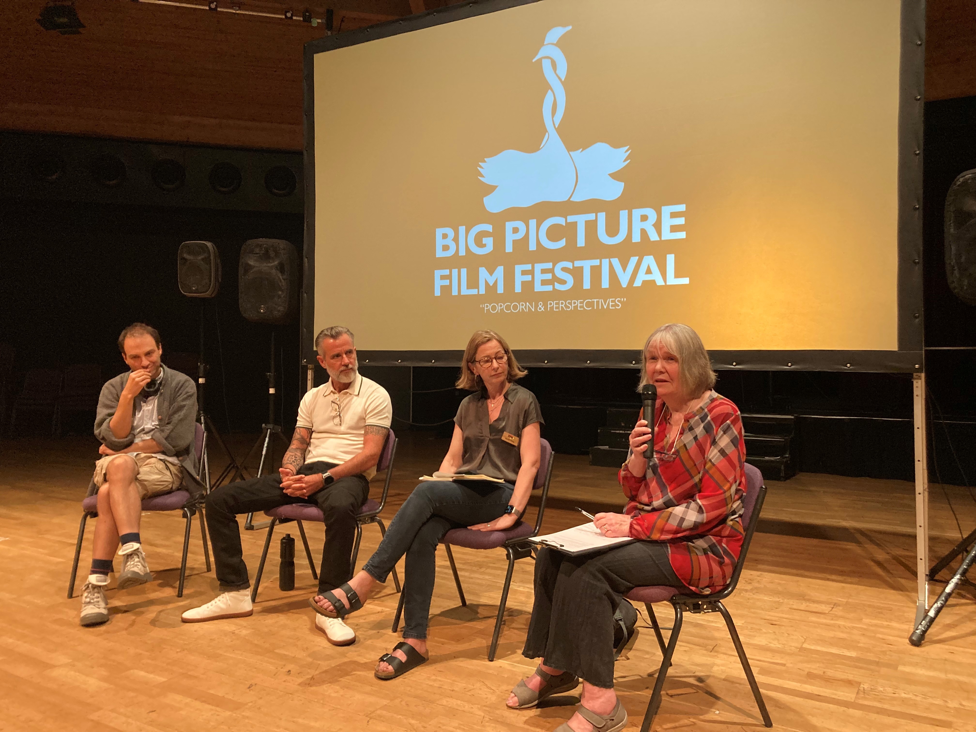 BPFF26 Power Station Panel Left To Right Stephen Norrie, Andy Martyr Icke, Sarah Mills & Janet Palmer (3)