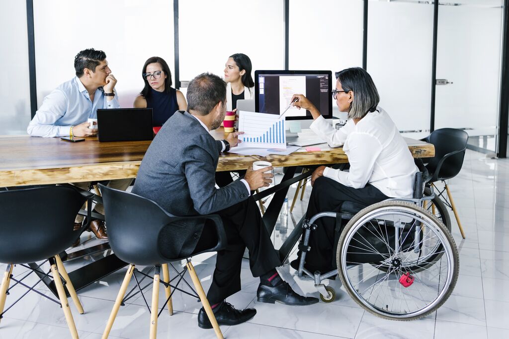 2433 Meeting With Diverse Team Of Professionals