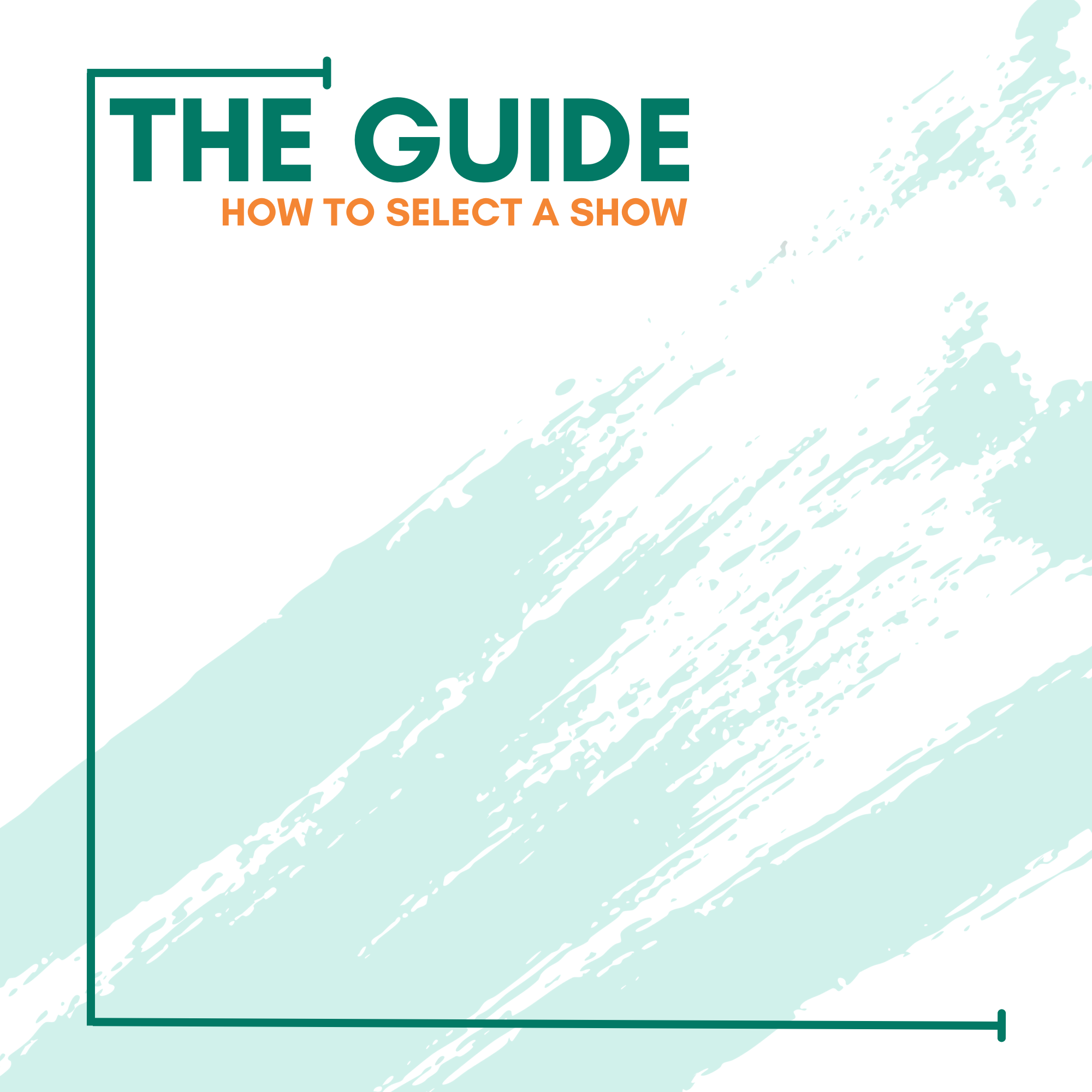 The Guide Graphic Selecting Shows